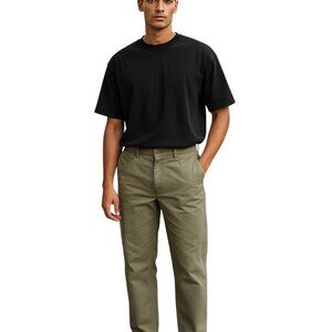 Cesare Attolini 5 Pocket Green Jeans Size 40. New With Tags.